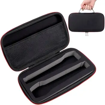 1pc безжичен микрофон случай EVA микрофон чанта за съхранение трудно носене торбичка двойна ръчна два случая филтър аксесоари кабел организатор