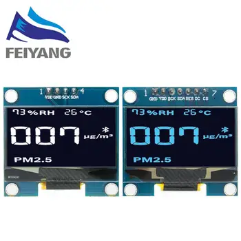 1pcs 1.3 инчов OLED модул бял / син SPI / IIC I2C Комуникирайте цвят 128X64 1.3 инчов OLED LCD LED дисплей модул 1.3 