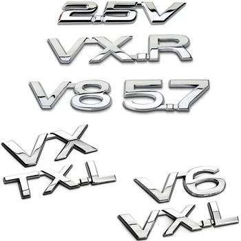 2.5V V6 V8 VX VXR TXL VXL Емблема за Toyota Reiz Land Cruiser Prado Rav4 Tundra багажника капак стикер изместване авто аксесоари