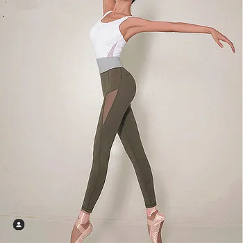 2023 Pad Ballet Playsuit Фитнес чорапогащи Йога гащеризон тренировка дрехи Спортен костюм Едно парче безшевен комплект Фитнес анцуг за жени