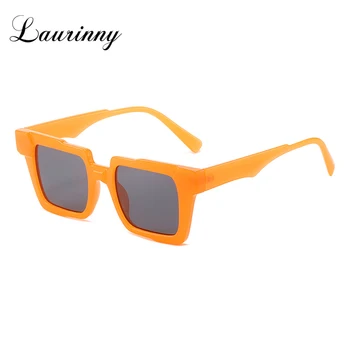 2023 Нови ретро квадратни слънчеви очила за жени Мъже Мода Ясна рамка на обектива Очила Очила Мъжки нюанси UV400 Защита Лято
