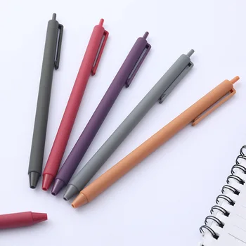 60pcs/0.5mm ретро цвят гел писалка химикалка гел писалка подаръци обратно в училище канцеларски материали