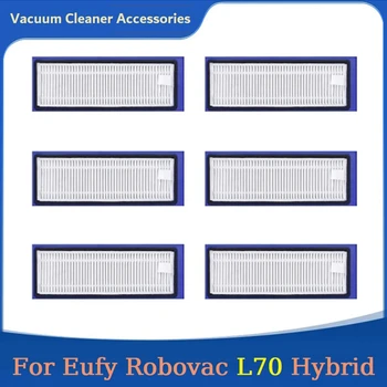 6PCS Hepa филтри за Eufy Robovac L70 хибриден робот прахосмукачка подмяна аксесоари миещи се филтри