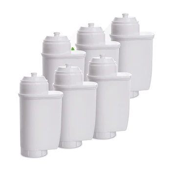 6PCS филтър за кафе вода, подходящ за Siemens EQ серия, Siemens TZ70003,TCZ7003,TCZ7033,за BRITA Intenza,Bosch воден филтър
