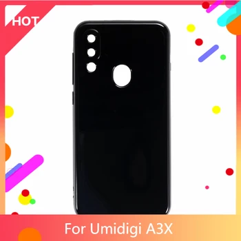 A3X калъф матов мек силиконов TPU заден капак за Umidigi A3X телефон случай тънък удароустойчив