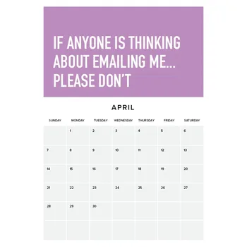 Adulting Is Hard 2024 Календар 12 Месец Вдъхновяващ стенен календар с ежедневни подложки за бележки Обръщане на месечно планиране