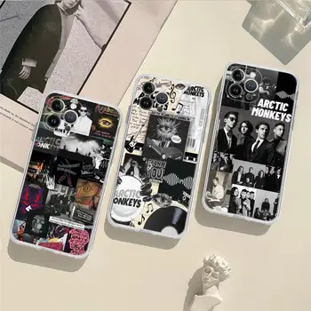 Arctic Monkeys Band Калъф за телефон Силиконов мек за iphone 15 14 13 12 11 Pro Mini XS MAX 8 7 6 Plus X XS XR капак