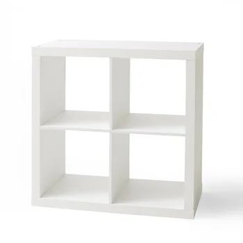 Better Homes & Gardens 4-Cube Storage Organizer, Детска библиотека, Рафт за съхранение, Стойка за книги