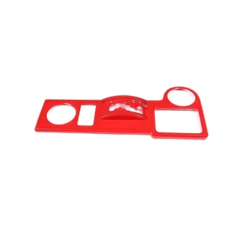 Car Gear Shift Panel Trim Cover Protector for Toyota FJ Cruiser 2007-2021 Аксесоари, ABS Red