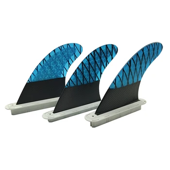 Carbon Quilhas UPSURF Future G5 Honeycomb Surf Fins Thruster 3бр Фибростъкло Къси бордови перки Аксесоари за сърф Водни спортове