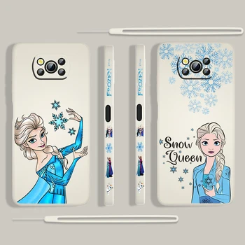 Disney Frozen Aisha За Xiaomi POCO M4 X4 F4 X3 NFC F3 GT M4 M3 M2 Pro C3 X2 5G силиконова течност ляво въже телефон случай Coque Capa
