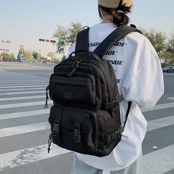 Fashion Youth корейски стил рамо чанта лаптоп раница ученически чанти за тийнейджър момичета момчета пътуване многофункционални жени раница