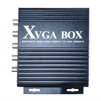 GBS-8219 Индустриален видео конвертор XVGA BOX RGB към VGA RGBS към VGA видео конвертор (US Plug)