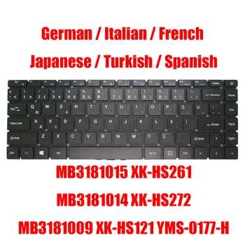 gr it jp fr sp tr Клавиатура MB3181015 XK-HS261 MB3181014 XK-HS272 MB3181009 XK-HS121 YMS-0177-H Немски Италиански Френски Испански Нов