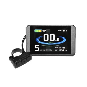 KT Ebike LCD дисплей 24V 36V 48V LCD8H дисплей водоустойчив конектор с USB електрически велосипед велосипед дисплей