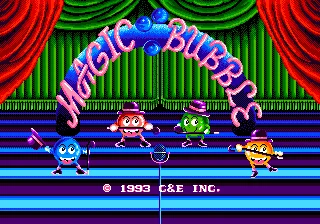 Magic Bubble 16bit MD игра карта за Sega Mega диск за Genesis система