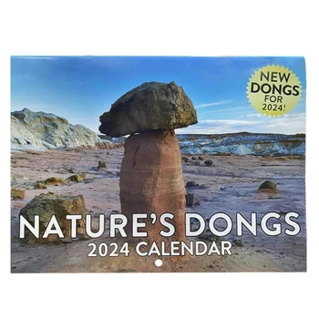 Natures Dongs Календар 2024 ,Природа Забавен календар за възрастни Подаръци