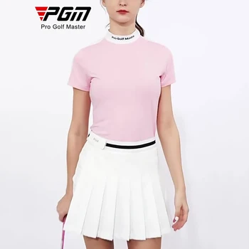 PGM летни жени голф къси поли еластична лента на талията спортна пола панталон мода свободно време плисирана пола панталон дами XS-XL