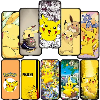 Pikachu Pokemon прекрасен моден капак телефон корпус за Samsung Galaxy S21 S20 Fe S23 S22 Ultra S8 Plus A71 A12 A13 A21S S7 случай