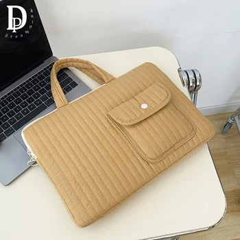 Portable мода високо качество платно лаптоп чанта сладък бизнес студент училище куфарче за жена голям капацитет случайни голяма пазарска чанта