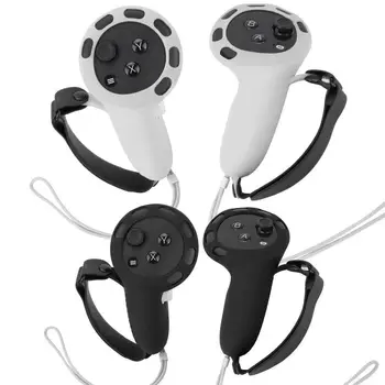 Quests 3 контролер случай силиконов защитен капак против сблъсък докосване контролер удобен дръжка сцепление капак VR аксесоари