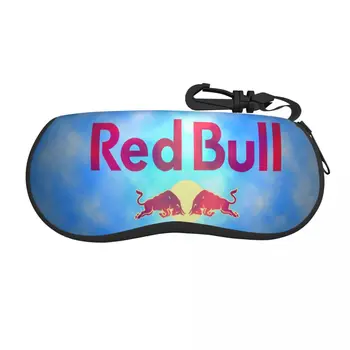 Red Double-Bull очила случай пътуване очила кутия за съхранение анти-налягане око контакти случай