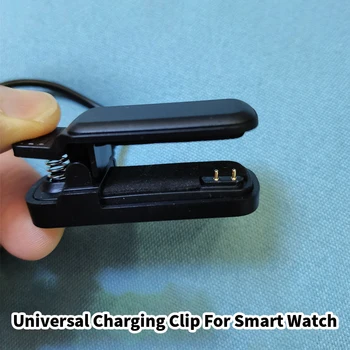 Smart Watch 2Pin зарядно клип 4mm 3mm универсален кабел за зареждане за маншет за интелигентна гривна