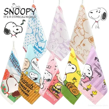 Snoopy Lanyard кърпа карикатура модел преносими студенти абсорбират вода кърпички за ръце кърпа за лице мека удобна кърпа за ръце бъдете актуални