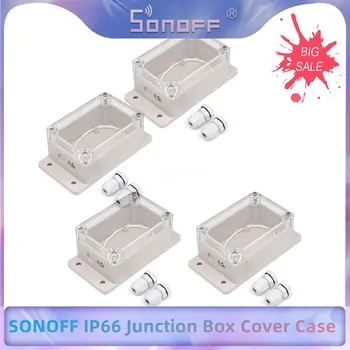 SONOFF IP66 разклонителна кутия TH16 / G1 / Basic / RF / Dual / Pow ABS + PC водоустойчив калъф за конектор за кабелен кабел Smart Home