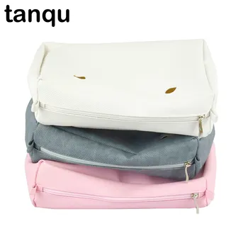 tanqu колоритен Вмъкване на подплата за huntfun EVA квадратна чанта pu кожа Водоустойчив вътрешен джоб за чанта Obag