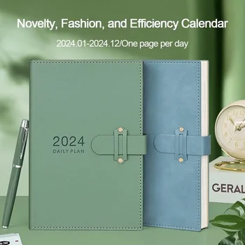 Tracker Schedules Notebook Weekly 365 Habit Notepad Agenda Days Kawaii Goal Diary Planner Организатор 2024 Календар