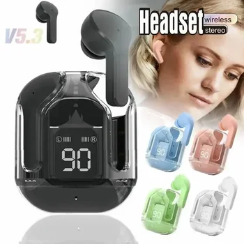 TWS Безжична слушалка Bluetooth 5.3 слушалки Спортни геймърски слушалки Слушалки за намаляване на шума Басови слушалки за всички смартфони