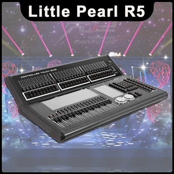YUER Little Pearl R5 DMX конзола Tiger Touch Scanner Конзола с ръчно рисувана функция за DJ Disco Bar Party Stage Light Show