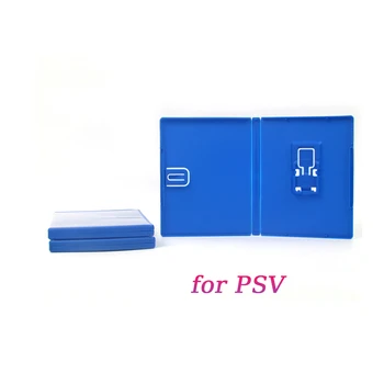 ZUIDID замяна за Psvita PS Vita PSV 1000 2000 Game Card Storage Case Box Blue Cartridge Holder Shell Box Storage Shell