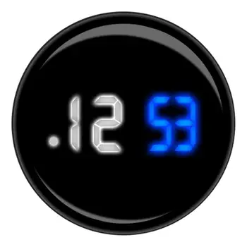 Автомобилен електронен часовник Автоматичен водоустойчив малък сензорен екран Автоматичен електронен часовник Сензорен екран многофункционален часовник