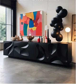 Арт естетика ТВ шкаф италиански стил постмодерни леки луксозни мебели Международен музей ТВ кабинет