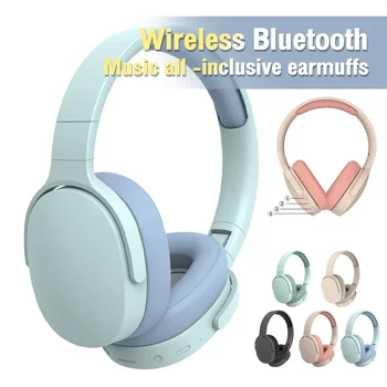 Безжични Bluetooth слушалки Спортни сгъваеми слушалки с микрофон за намаляване на шума Слушалки Game Fone Bluetooth слушалки Големи слушалки