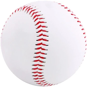 Бейзбол No 9 Софтбол Хардбол обучение Ръчно изработени топки Фитнес продукти Бяла безопасност Детски бейзболни топки Практика Отборна игра