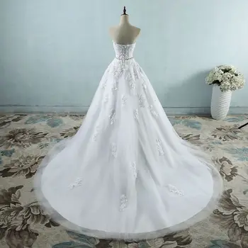 булката сватбена рокля задна пола фуста без прежди 2-обръчи ластик Draw
