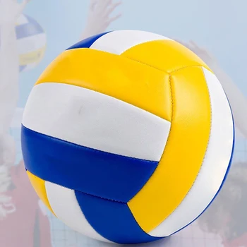Волейбол Идеален волейбол No 5 за игри на открито и закрито Хандбал и билярд с меки PVC и гумени материали