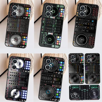 Електронна музика DJ контролер миксер случай за OPPO Reno 5 Lite 4 6 7 8 10 8T 5Z 4Z 2Z OPPO намери X6 Pro X5 X2 Lite X3 Нео капак