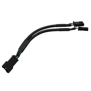 За BMW F10 F18 F20 F30 F12 NBT сензорен контролер ECU Y сплитер кабел тел 15cm адаптер кабел свързващ кабел щепсел