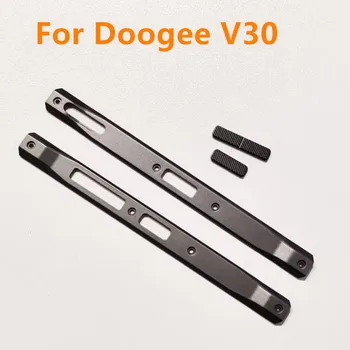 За Doogee V30 мобилен телефон черупка Средна страна метални корпуси Открит водоустойчив странична рамка случай ремонт аксесоари части броня
