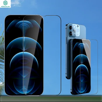 За Iphone 13 Pro Max Закалено стъкло на цял екран и защитна камера NILLKIN Ultra Thin Clear Invisible Guard за Iphone 13