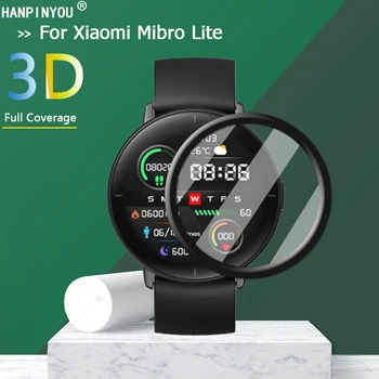 За MiBro GS A1 X1 Lite Smart Watch Ултра ясен пълен капак 3D извито покритие Мек PMMA филмов екран протектор -Не закалено стъкло