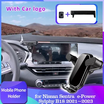 за Nissan Sentra e-Power Sylphy B18 2021~2023 Стойка за държач за мобилен телефон Стойка за поддръжка Въздушен вентилационен отвор Аксесоари за монтиране на клип