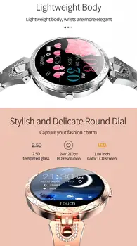 Интелигентна гривна женска версия прост многофункционален часовник спортен работещ водоустойчив възрастен физиологично здраве Продажба