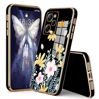  Калъфи за телефони в стил цветя за Xiaomi Poco X5 X4 GT Pro 5G заден капак