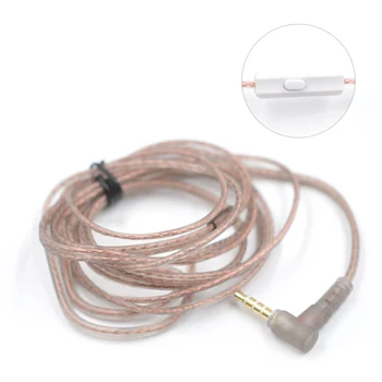 Медна сърцевина кабел за слушалки Универсални аксесоари за кабел за слушалки