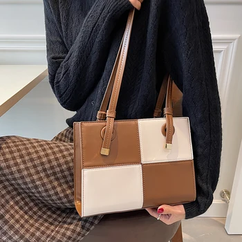 Модни жени малки Pu кожени чанти дизайнер дами рамо пътуване чанта високо качество женски мъкна пратеник чанти за жени
